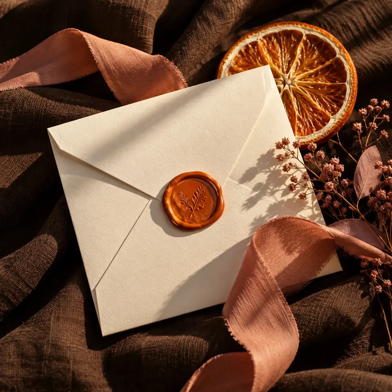 Editorial gift card still life